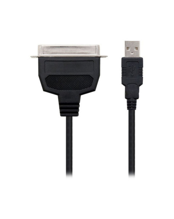 USB auf CN36 Verbindungskabel NANOCABLE 10.03.0001 Schwarz 1,5 m 1