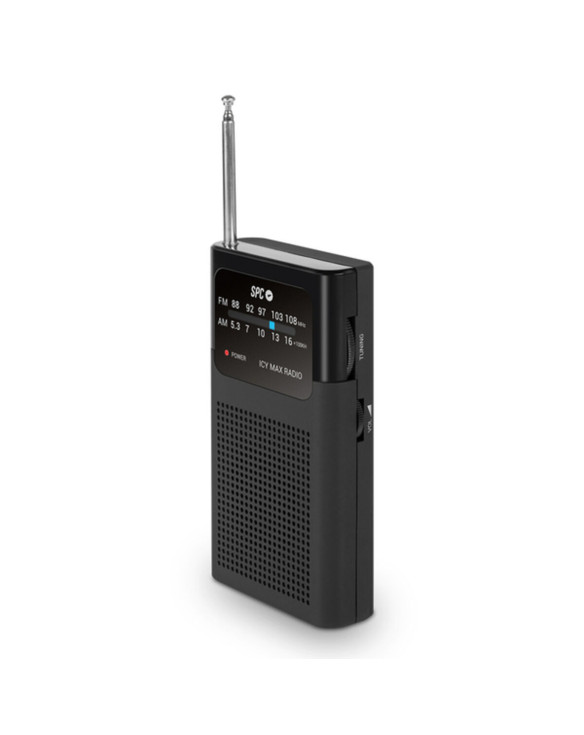 Radio Tranzystorowe SPC SPC Icy Max AM/FM 0,3W NEGRO 1