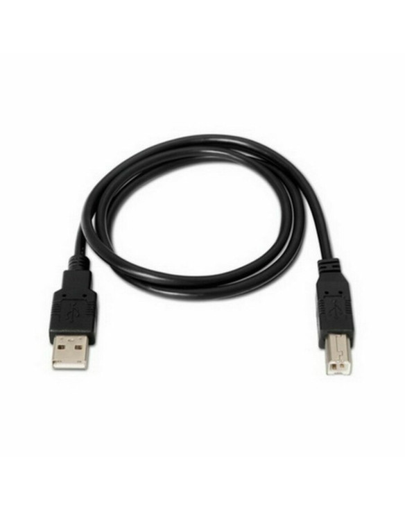 Kabel USB 2.0 A na USB B NANOCABLE 10.01.0105-BK Czarny 4,5 m 1