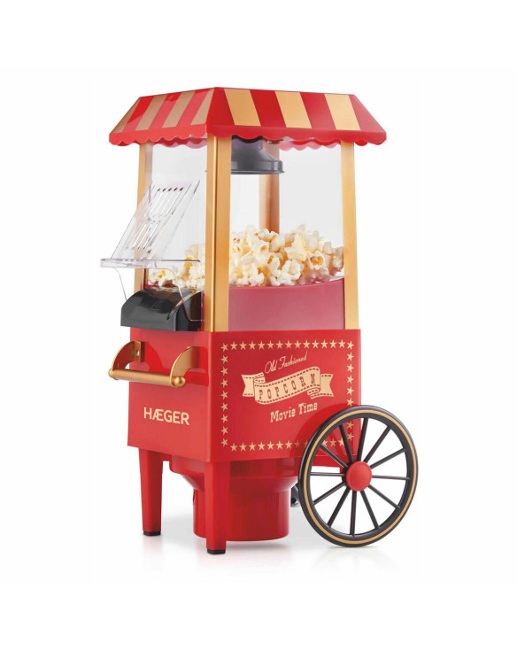 Popcorn Maker Haeger PM-120.001A 1200 W Red 1