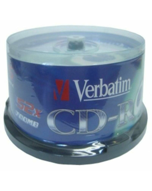 CD-R Verbatim 43432 700 MB 52x (25 uds) 700 MB 1