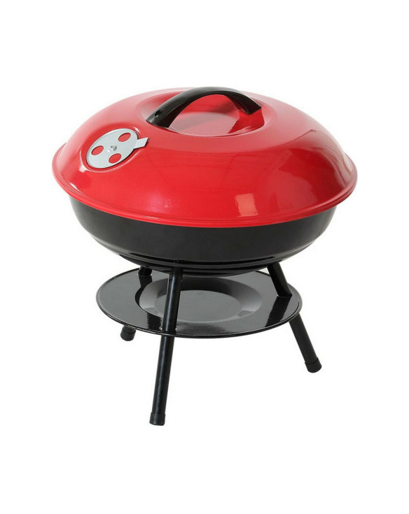 Barbecue Portable Rouge/Noir 35,5 x 37 cm 1