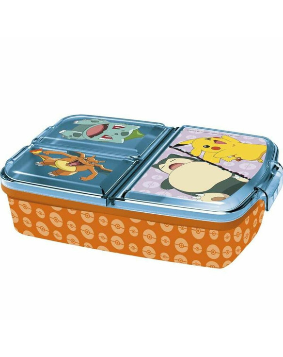 Lunchbox z przegrodami Pokémon 08020 polipropylen 1