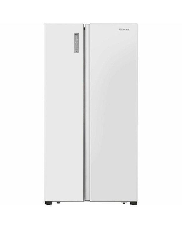 Réfrigérateur américain Hisense RS677N4AWF  Blanc 1