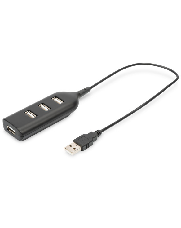 HUB USB Digitus by Assmann AB-50001-1 Czarny 1