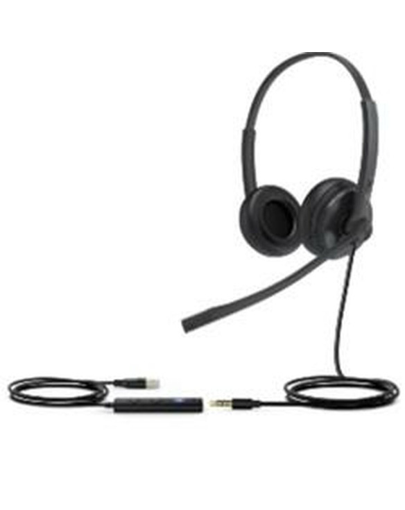 Headphones with Microphone Yealink UH34 SE DUAL TEAMS Black 1