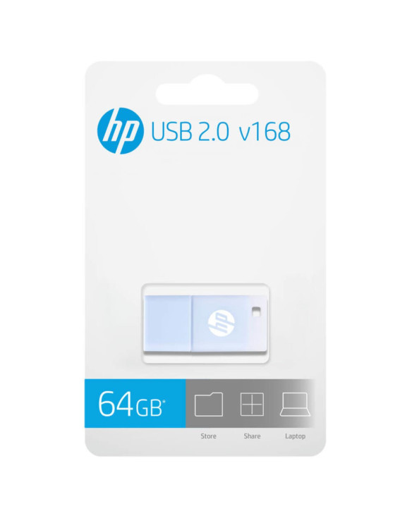 Clé USB HP X168 Bleu 64 GB 1