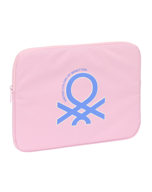 Laptop Cover Benetton Pink Pink (34 x 25 x 2 cm) 1