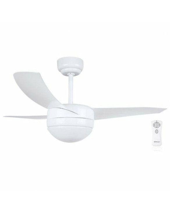 Ceiling Fan with Light Orbegozo CP 88105 60 W White 1