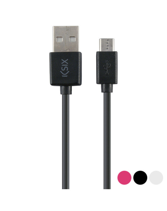 USB Cable to Micro USB KSIX 1 m 1