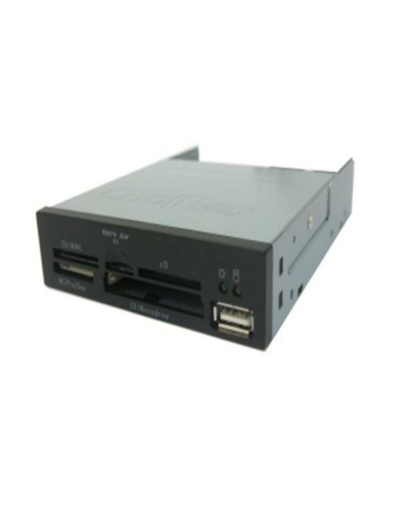 Czytnik Kart Wewnętrzny CoolBox CRCOOCR4002L USB 2.0 Czarny Szary 1