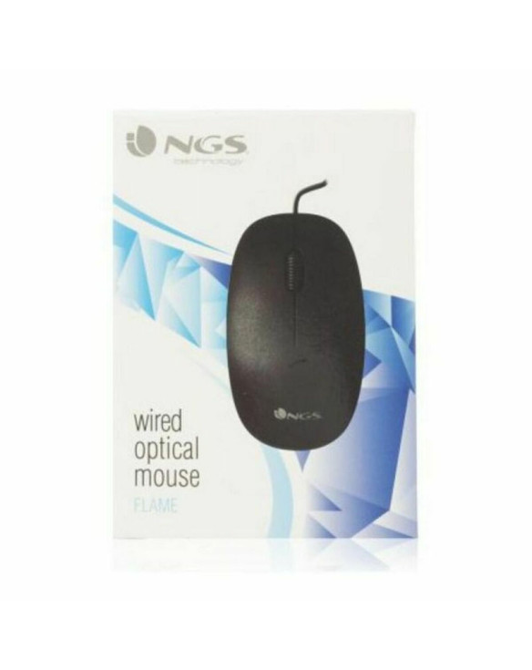 Optical mouse NGS NGS-MOUSE-0906 1000 dpi Black 1