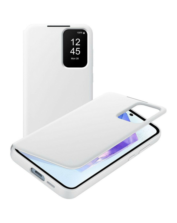 Protection pour téléphone portable Samsung EF-ZA556CWEGWW Blanc Galaxy A55 1