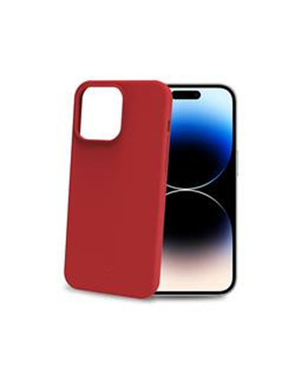 Protection pour téléphone portable iPhone 15 Pro Celly CROMO1054RD Rouge 1