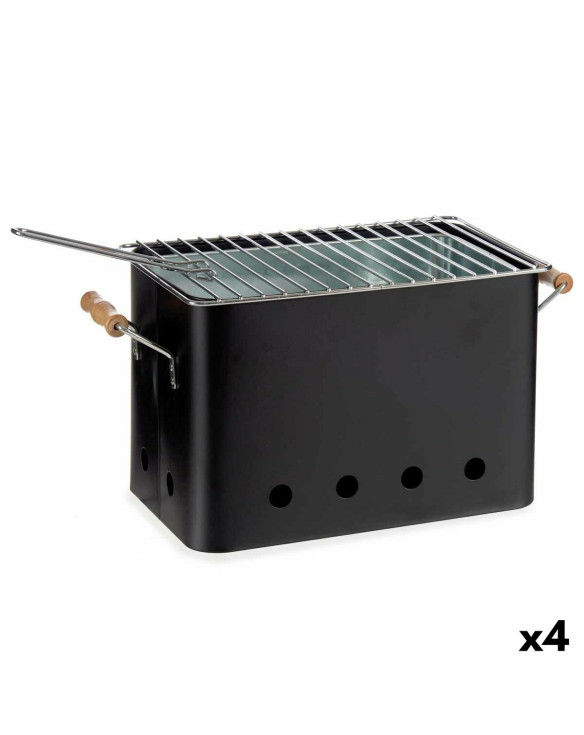 Barbecue Portable Fer 22 x 24,5 x 44 cm (4 Unités) 1