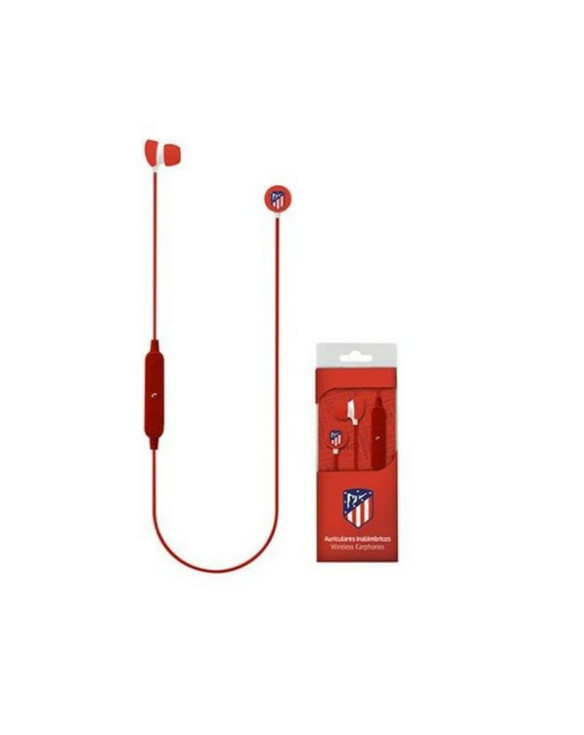 Bluetooth Sports Headset with Microphone Atlético Madrid Red 1