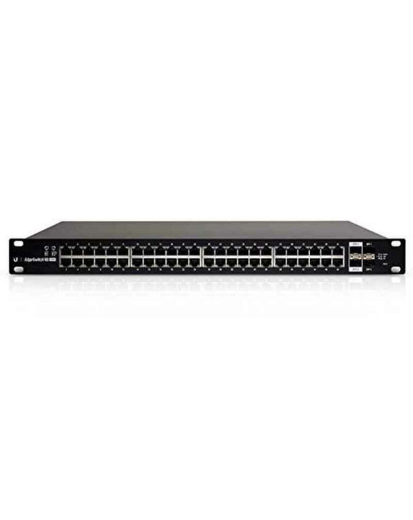 Schalter für das Netz mit Schaltschrank UBIQUITI ES-48-500W Gigabit Ethernet Schwarz 1
