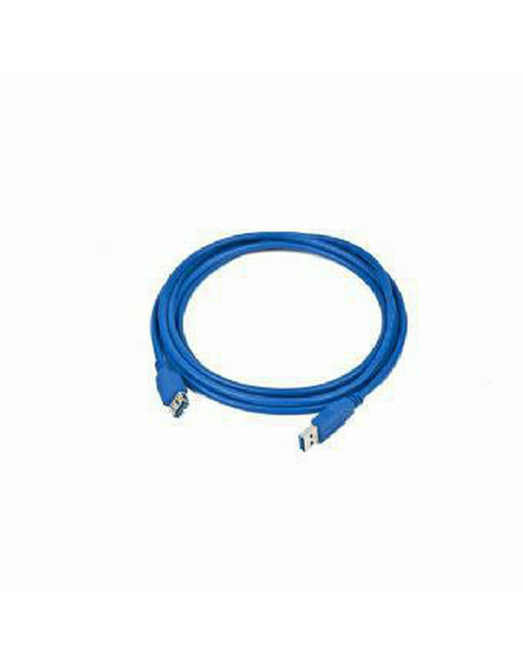 Verlängerungskabel mit USB GEMBIRD CCP-USB3-AMAF-10 3 m Blau 1