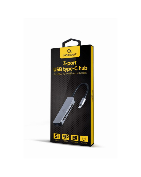 Hub USB GEMBIRD UHB-CM-CRU3P1U2P2-01 1