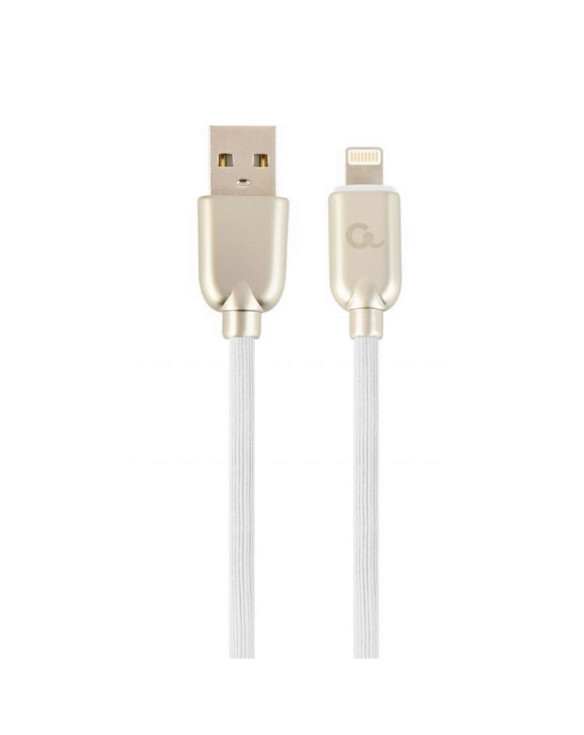 Kabel Lightning Cablexpert CC-USB2R-AMLM-2M-W 1