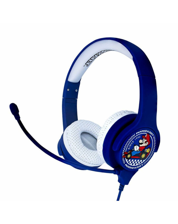 Headphones with Microphone OTL Technologies MARIO KART Blue Blue/White 1