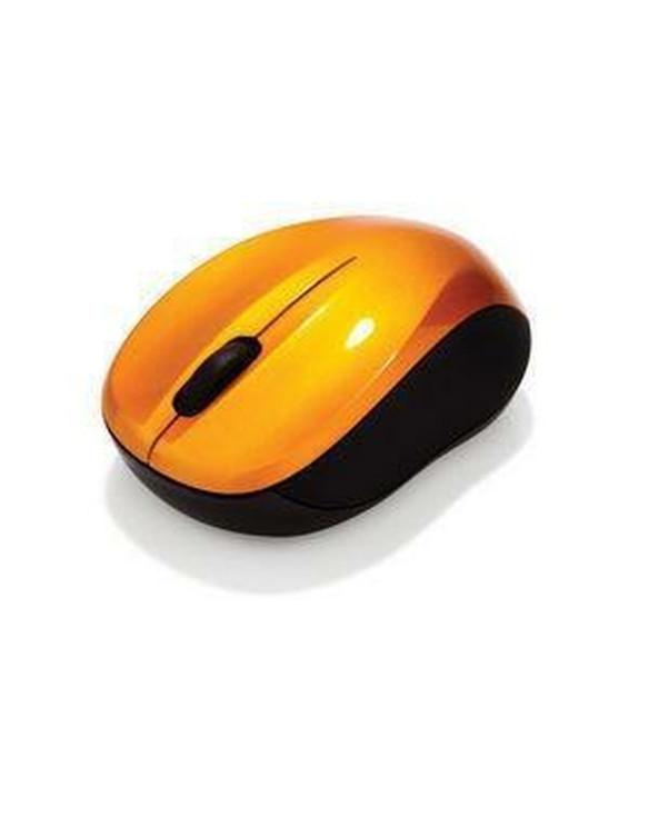 Schnurlose Mouse Verbatim Go Nano Kompakt Receiver USB Schwarz Orange 1600 dpi (1 Stück) 1