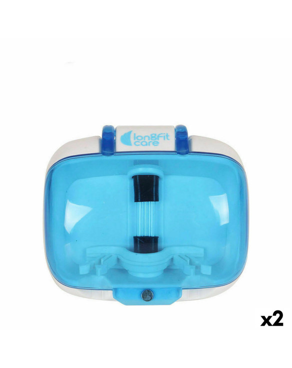 Stérilisateur UV LongFit Care Brosse à Dents 15 x 23 x 6 cm (2 Unités) 1