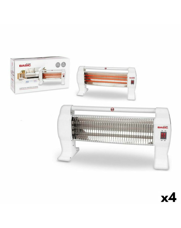 Heater Basic Home Electric 600-1200 W 600 W (4 Units) 1