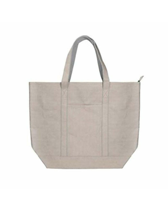 Shopping Bag KSIX Grey Polyester kraft paper 1