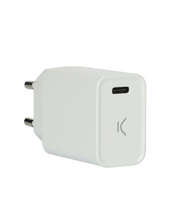 Ładowarka USB KSIX Biały 1