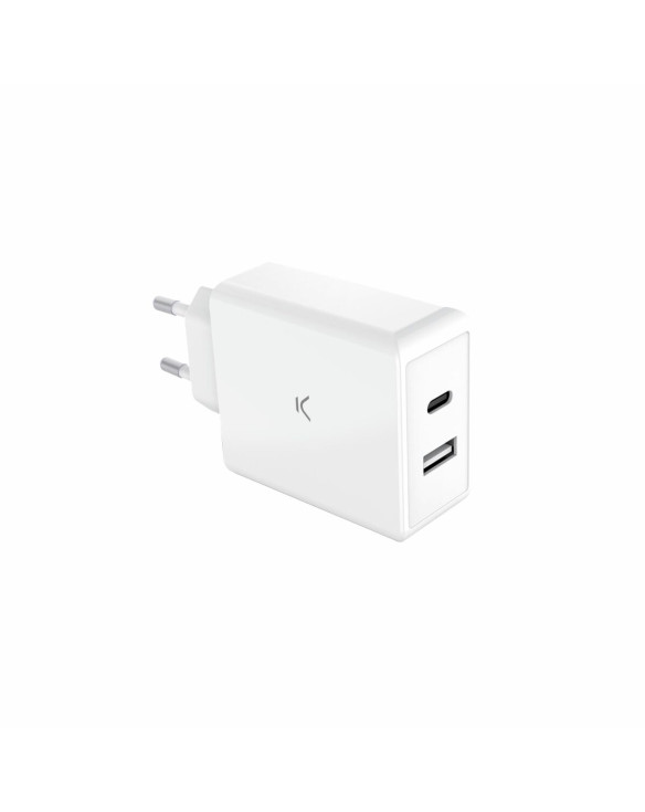 Wall Charger KSIX White 45 W 1
