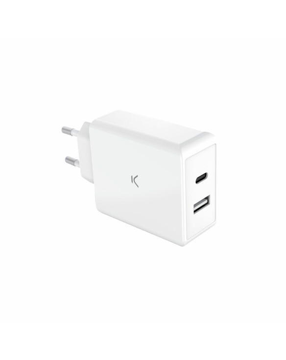 Wall Charger KSIX White 65 W 1