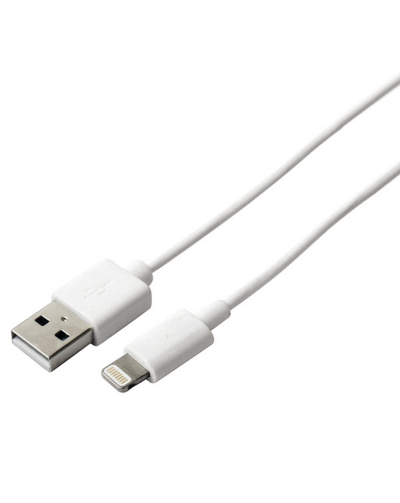 Kabel USB do Lightning KSIX Apple-compatible Biały 1