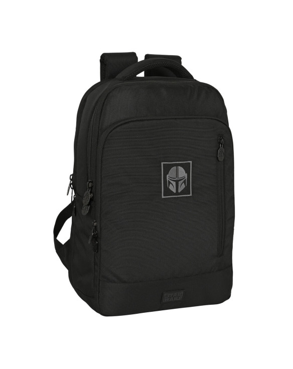Rucksack for Laptop and Tablet with USB Output The Mandalorian Black 1