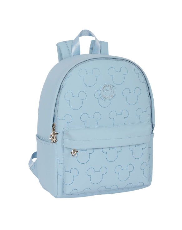 Laptop Backpack Mickey Mouse Clubhouse Teen Snow Blue 31 x 40 x 16 cm 1