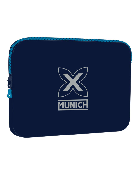 Housse d'ordinateur portable Munich Nautic Blue marine 15,6'' 39,5 x 27,5 x 3,5 cm 1