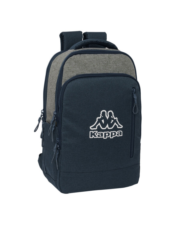 Laptop Backpack Kappa Dark Navi Grey Navy Blue 29 x 44 x 15 cm 1