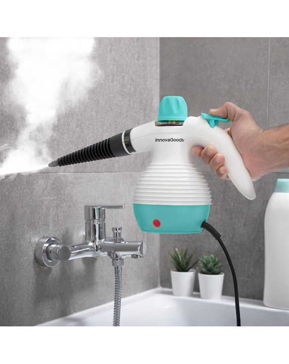 Multi-purpose, 9-in-1 Hand-held Steamer with Accessories Steany InnovaGoods 0,35 L 3 Bar 1000W 1