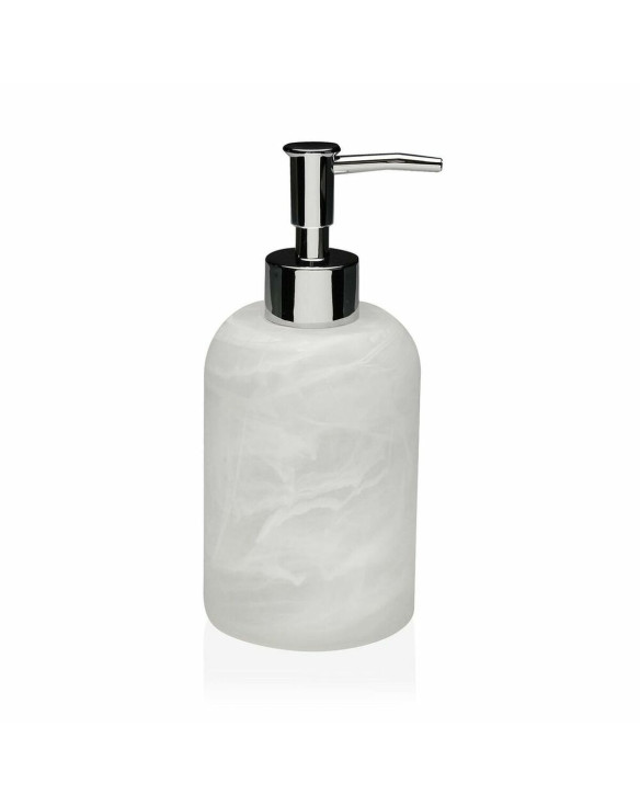 Soap Dispenser Versa White Marble Resin ABS (17,5 cm) 1