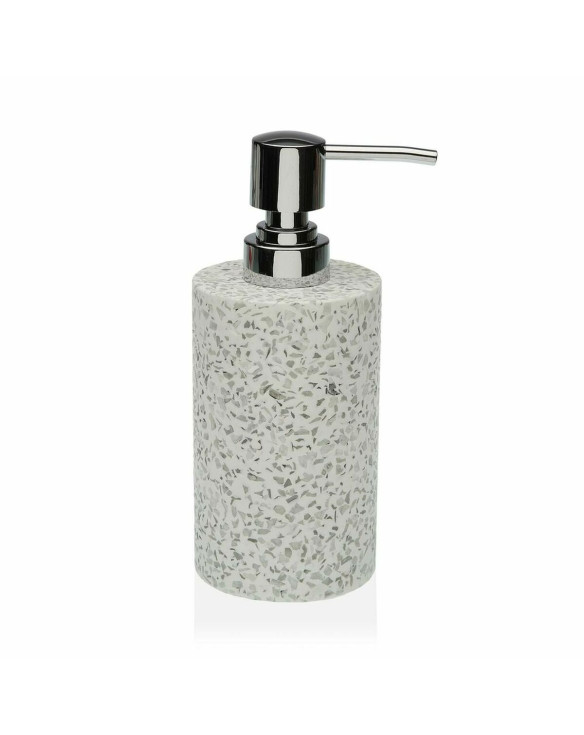 Soap Dispenser Versa White Plastic Resin (7,4 x 17,5 x 7,4 cm) 1