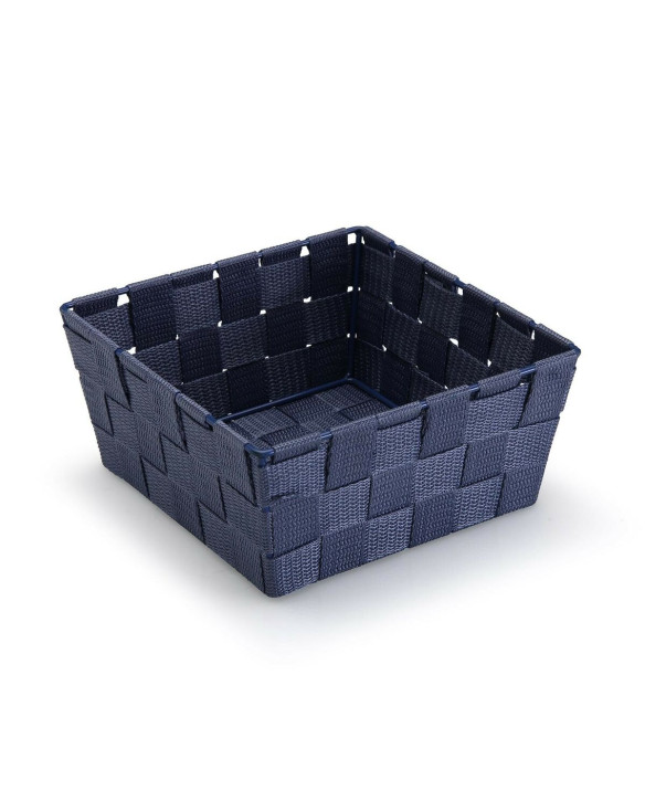 Basket Versa Dark blue Medium Textile 19 x 9 x 19 cm 1