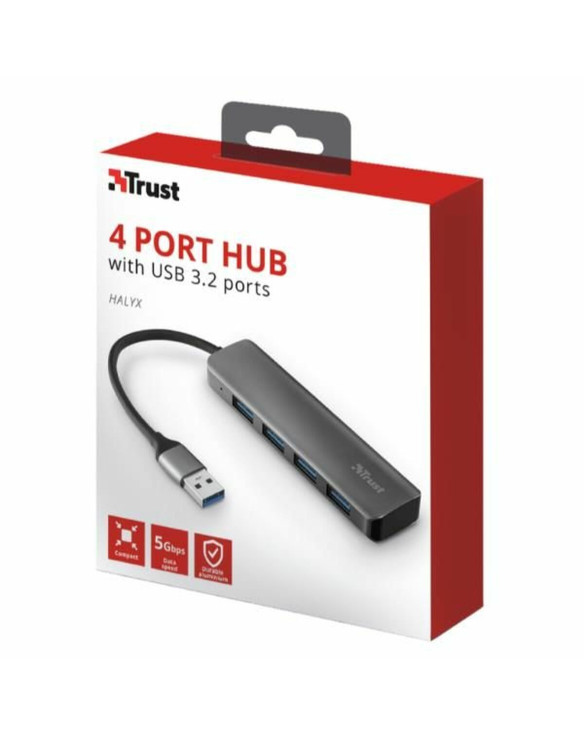 4-Port USB Hub Trust 23327 1