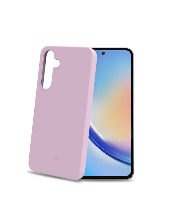 Mobile cover Celly CROMO1064PK Pink Galaxy A55 1