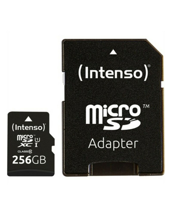 Karta Pamięci Micro-SD z Adapterem INTENSO 3423492 256 GB Czarny 1