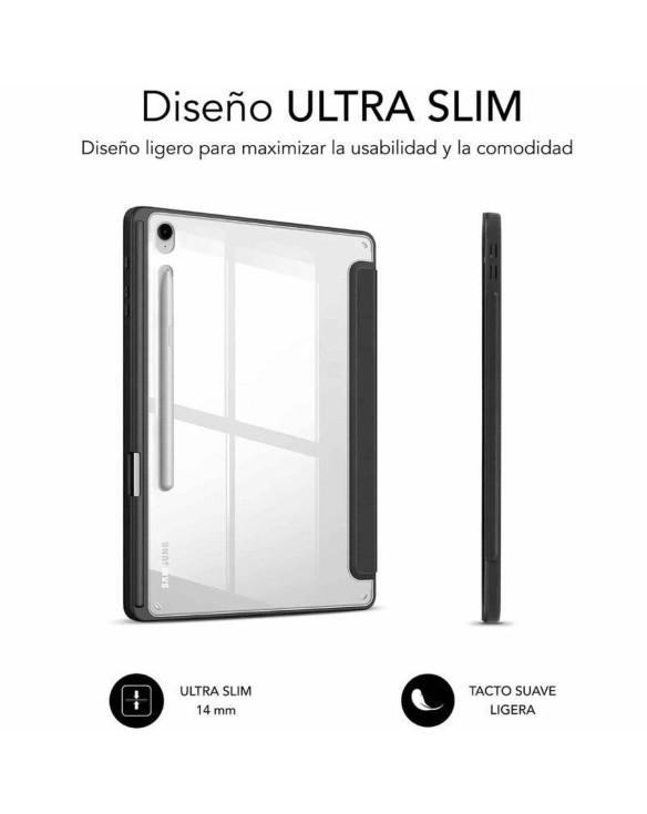 Tablet Tasche Subblim Samsung S9/ S9 FE Schwarz 1