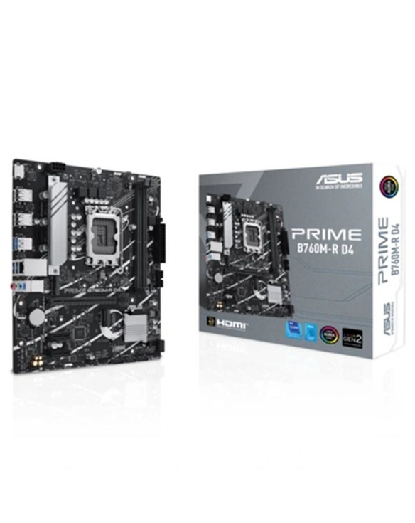 Motherboard Asus B760M-R D4 LGA 1700 Intel B760 1