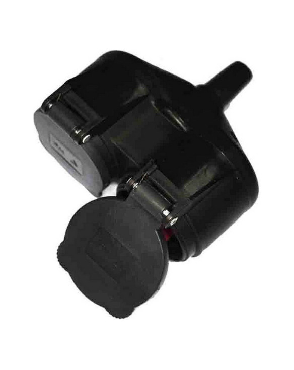 Power Plug EDM Rubber 3500 W 250 V 4,8 mm 1