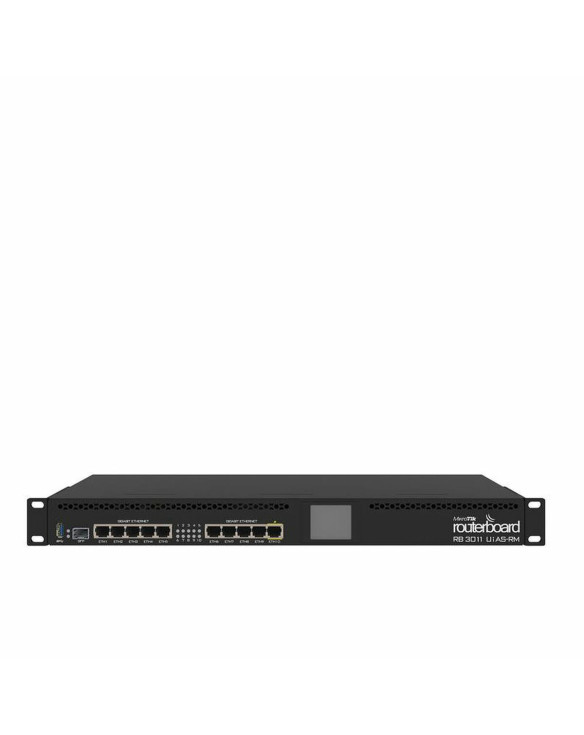 Router Mikrotik RB3011UIAS-RM Gigabit Ethernet Black 1