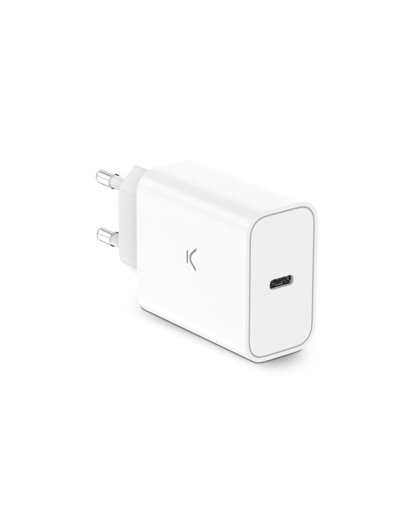 Wall Charger KSIX White 30 W 1
