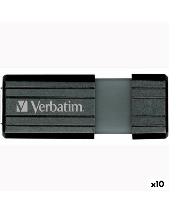 USB Pendrive Verbatim Store'n'go Pinstripe Schwarz 8 GB 1